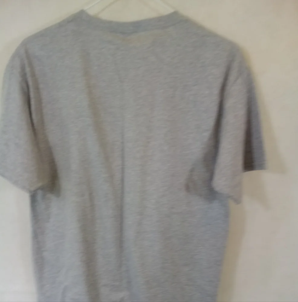 Mens Gray S/S Philadelphia Eagles Fly Pullover Crew Neck Shirt Football M - Picture 3 of 4